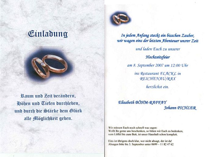 einladung hochzeit standesamt