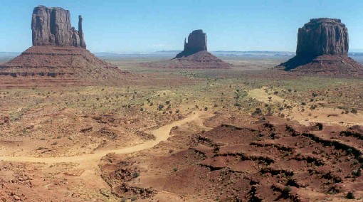 Monument Valley - The Mittens (=Fustlinge)